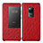 Custodia Portafoglio In Pelle Cover con Supporto L09 per Huawei Mate 20 Rosso