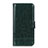 Custodia Portafoglio In Pelle Cover con Supporto L09 per Huawei Y8p Verde