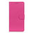 Custodia Portafoglio In Pelle Cover con Supporto L09 per Motorola Moto Edge Rosa Caldo