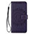 Custodia Portafoglio In Pelle Cover con Supporto L09 per Samsung Galaxy S20 Ultra 5G Viola