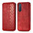Custodia Portafoglio In Pelle Cover con Supporto L09 per Sony Xperia 5 II Rosso