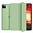 Custodia Portafoglio In Pelle Cover con Supporto L10 per Apple iPad Pro 11 (2020) Verde Pastello