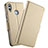 Custodia Portafoglio In Pelle Cover con Supporto L10 per Huawei Honor 10 Lite Oro