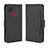 Custodia Portafoglio In Pelle Cover con Supporto L10 per Samsung Galaxy M21s Nero