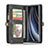 Custodia Portafoglio In Pelle Cover con Supporto L10 per Samsung Galaxy Note 20 5G