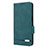 Custodia Portafoglio In Pelle Cover con Supporto L10Z per Samsung Galaxy M33 5G Verde