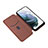 Custodia Portafoglio In Pelle Cover con Supporto L10Z per Samsung Galaxy S23 Plus 5G