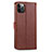 Custodia Portafoglio In Pelle Cover con Supporto L11 per Apple iPhone 12 Pro Max