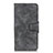 Custodia Portafoglio In Pelle Cover con Supporto L11 per Huawei P40 Lite Grigio