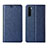 Custodia Portafoglio In Pelle Cover con Supporto L11 per OnePlus Nord Blu