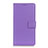 Custodia Portafoglio In Pelle Cover con Supporto L12 per Huawei Mate 40 Lite 5G Viola