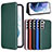 Custodia Portafoglio In Pelle Cover con Supporto L12Z per Samsung Galaxy S21 5G