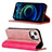 Custodia Portafoglio In Pelle Cover con Supporto L13 per Apple iPhone 14