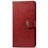 Custodia Portafoglio In Pelle Cover con Supporto L14 per Huawei Honor 9X Pro Rosso
