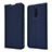 Custodia Portafoglio In Pelle Cover con Supporto L14 per Xiaomi Redmi 8 Blu