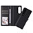 Custodia Portafoglio In Pelle Cover con Supporto L16Z per Samsung Galaxy Z Fold4 5G