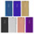 Custodia Portafoglio In Pelle Cover con Supporto Laterale Specchio Cover L01 per Samsung Galaxy A9 (2018) A920