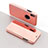 Custodia Portafoglio In Pelle Cover con Supporto Laterale Specchio Cover L02 per Apple iPhone X