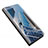 Custodia Portafoglio In Pelle Cover con Supporto Laterale Specchio Cover M01 per OnePlus 7T Pro