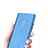 Custodia Portafoglio In Pelle Cover con Supporto Laterale Specchio Cover M01 per Samsung Galaxy S21 5G