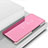 Custodia Portafoglio In Pelle Cover con Supporto Laterale Specchio Cover per Apple iPhone 11 Oro Rosa