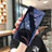 Custodia Portafoglio In Pelle Cover con Supporto Laterale Specchio Cover per Apple iPhone Xs Max