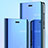 Custodia Portafoglio In Pelle Cover con Supporto Laterale Specchio Cover per Huawei Nova 4e