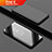 Custodia Portafoglio In Pelle Cover con Supporto Laterale Specchio Cover per Oppo Find X Super Flash Edition Nero