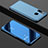 Custodia Portafoglio In Pelle Cover con Supporto Laterale Specchio Cover per Samsung Galaxy A9 (2018) A920