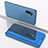 Custodia Portafoglio In Pelle Cover con Supporto Laterale Specchio Cover per Samsung Galaxy Note 10