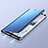 Custodia Portafoglio In Pelle Cover con Supporto Laterale Specchio Cover per Samsung Galaxy S9