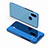Custodia Portafoglio In Pelle Cover con Supporto Laterale Specchio Cover per Xiaomi Mi 8 Cielo Blu