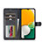 Custodia Portafoglio In Pelle Cover con Supporto LC1 per Samsung Galaxy A14 5G