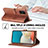 Custodia Portafoglio In Pelle Cover con Supporto LC1 per Samsung Galaxy A53 5G