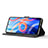 Custodia Portafoglio In Pelle Cover con Supporto LC1 per Xiaomi Redmi Note 11T 5G