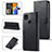 Custodia Portafoglio In Pelle Cover con Supporto LC2 per Xiaomi Redmi 10A 4G