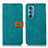 Custodia Portafoglio In Pelle Cover con Supporto M01L per Motorola Moto Edge 30 5G Verde