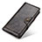 Custodia Portafoglio In Pelle Cover con Supporto M01L per Motorola Moto Edge 30 Pro 5G Bronze