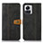 Custodia Portafoglio In Pelle Cover con Supporto M01L per Motorola Moto Edge X30 Pro 5G Nero