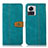 Custodia Portafoglio In Pelle Cover con Supporto M01L per Motorola Moto Edge X30 Pro 5G Verde