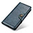 Custodia Portafoglio In Pelle Cover con Supporto M01L per Motorola Moto G Stylus (2022) 5G Blu