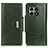 Custodia Portafoglio In Pelle Cover con Supporto M01L per OnePlus 10 Pro 5G Verde
