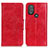 Custodia Portafoglio In Pelle Cover con Supporto M02L per Motorola Moto G Power (2022) Rosso