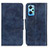 Custodia Portafoglio In Pelle Cover con Supporto M02L per Realme GT2 5G Blu