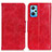 Custodia Portafoglio In Pelle Cover con Supporto M02L per Realme GT2 5G Rosso