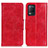 Custodia Portafoglio In Pelle Cover con Supporto M02L per Realme Q3 5G Rosso