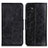 Custodia Portafoglio In Pelle Cover con Supporto M02L per Samsung Galaxy A04s Nero