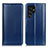 Custodia Portafoglio In Pelle Cover con Supporto M02L per Samsung Galaxy S21 Ultra 5G Blu