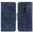Custodia Portafoglio In Pelle Cover con Supporto M02L per Sony Xperia PRO-I Blu