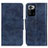 Custodia Portafoglio In Pelle Cover con Supporto M02L per Xiaomi Poco X3 GT 5G Blu